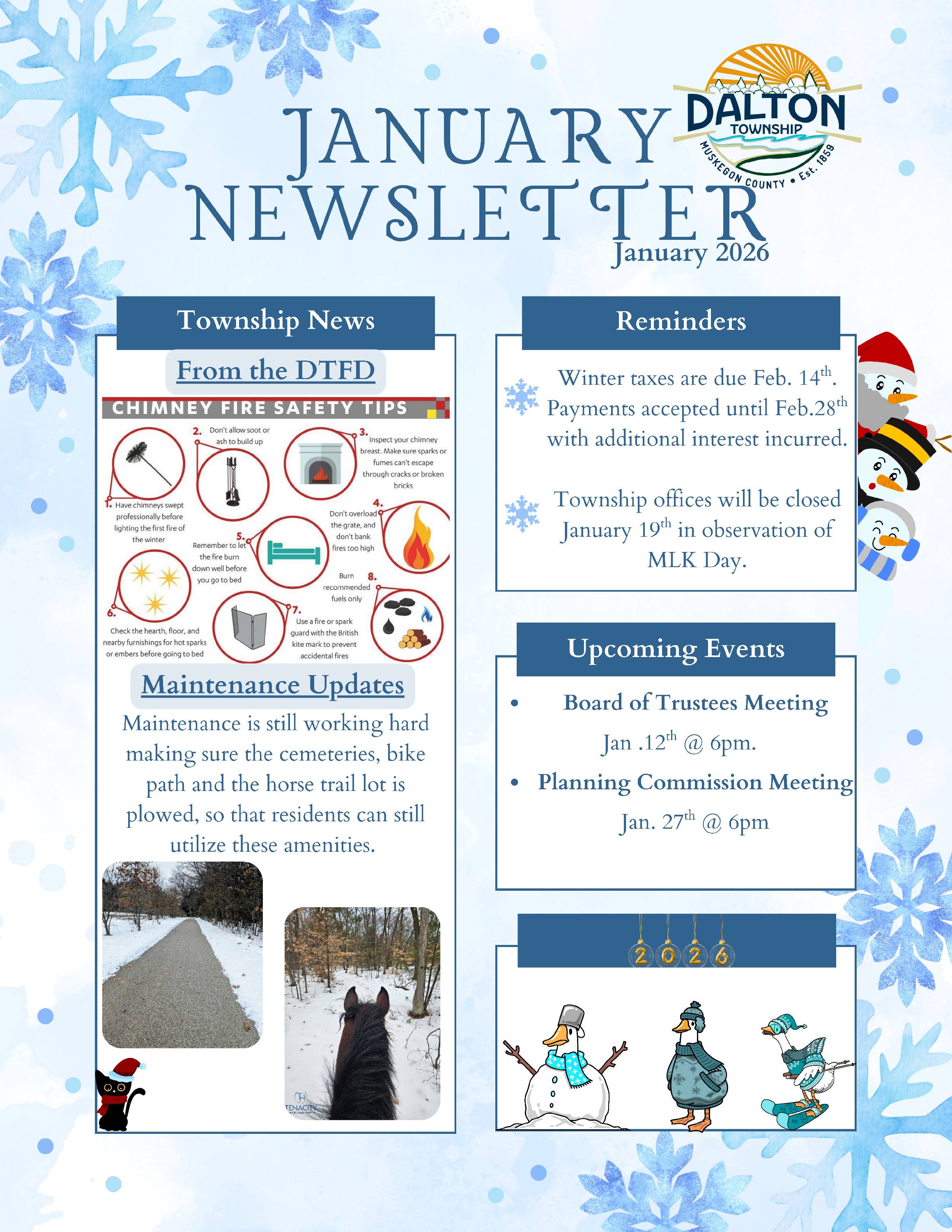 January Newsletter - Copy